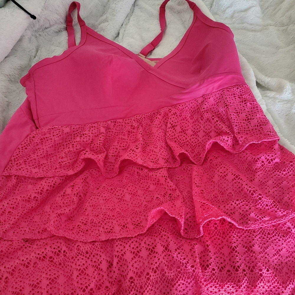 Plus size tankini